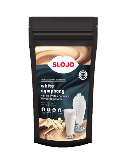 Picture of Slo-Jo White Choc Symphony Non-dairy 1kg