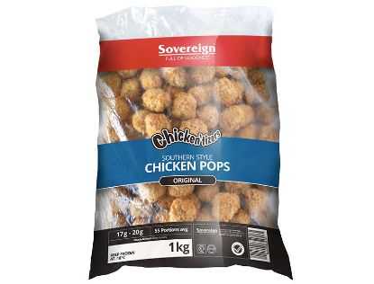 Show details for Chicken Pops Crumbed Tizer 6 x 1kg Sovereign Picture of Chicken Pops Crumbed Tizer 6 x 1kg Sovereign