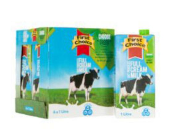 Picture of Milk Long Life FIRST CHOICE 6 x 1lt