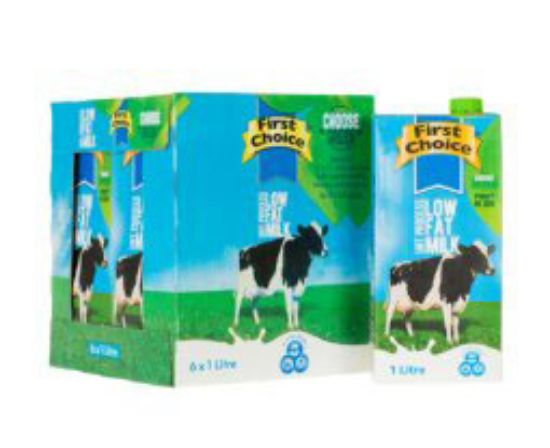 Picture of Milk Long Life FIRST CHOICE 2% 6 x 1L