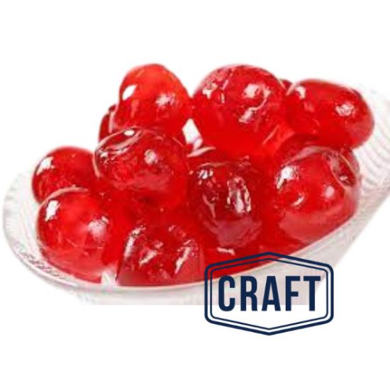 Picture of Cherries Red W/B Craft 1kg