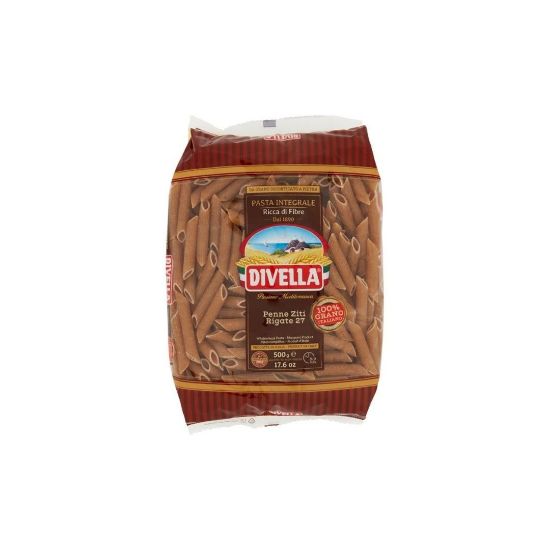 Picture of Pasta Divella Penne Whole Wheat no27 500g