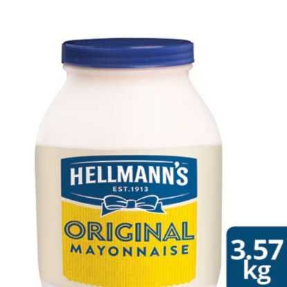 Show details for Mayonnaise Hellmanns Original 3.57kg Picture of Mayonnaise Hellmanns Original 3.57kg