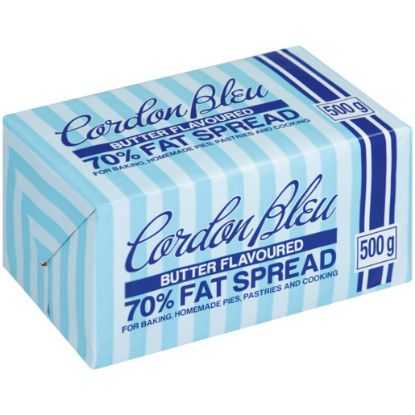 Show details for Margarine Cordon Bleu 500g EACH Picture of Margarine Cordon Bleu 500g EACH