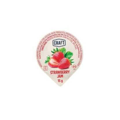 Show details for Jam Portions Strawberry Craft 80 x 15g Picture of Jam Portions Strawberry Craft 80 x 15g