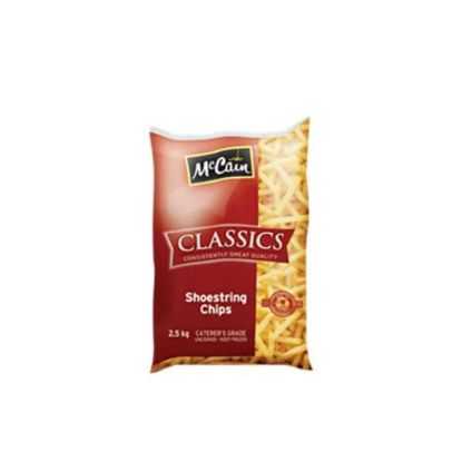 Show details for Chips 7mm Shoestring Mc Cain 4 x 2.5kg (1476) Picture of Chips 7mm Shoestring Mc Cain 4 x 2.5kg (1476)