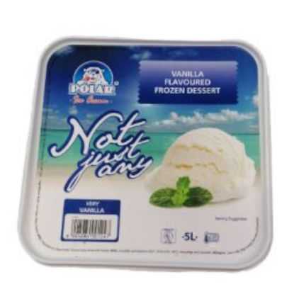 Show details for Ice Cream Vanilla 5L POLAR (Frozen dessert) Picture of Ice Cream Vanilla 5L POLAR (Frozen dessert)