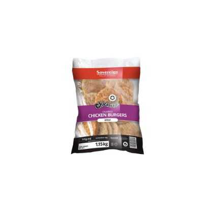 Show details for Chicken Crumbed Mega Burger Tizer 1.03kg Picture of Chicken Crumbed Mega Burger Tizer 1.03kg