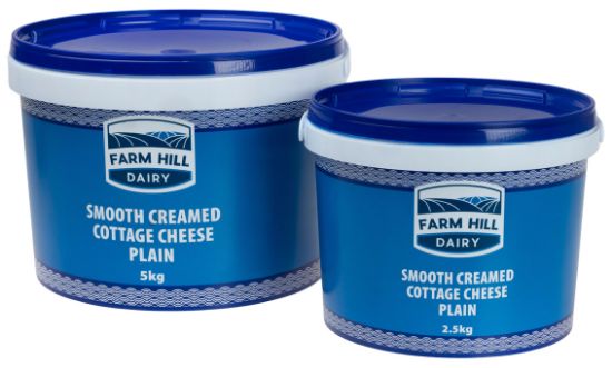 Picture of Cheese Creamed Cottage Farmhill 2.5kg (Blue Lid)