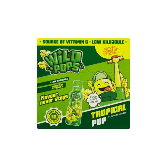 Picture of C/Drink Wild Pops Tropical 12 x 100ml