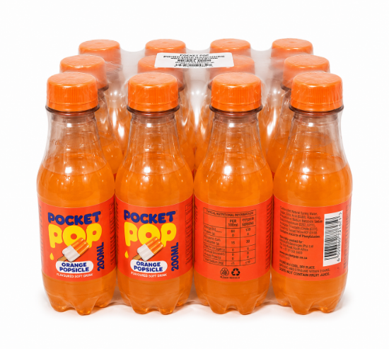 Picture of C/D Pocket Pop Orange Popsicle 12 x 200ml