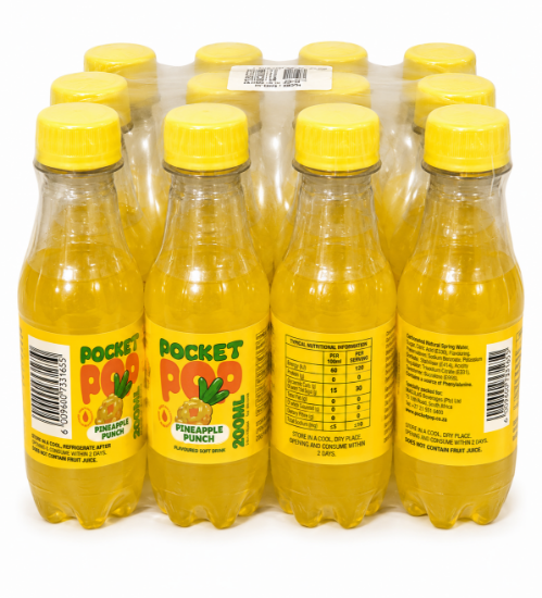 Picture of C/D Pocket Pop Pineapple Punch 12 x 200ml
