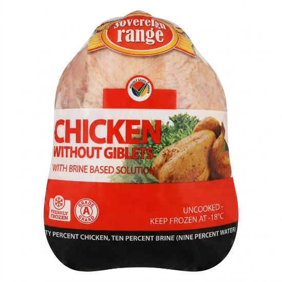 Picture of Chicken Whole Sovereign no gibs p/kg (±1.4kg each)