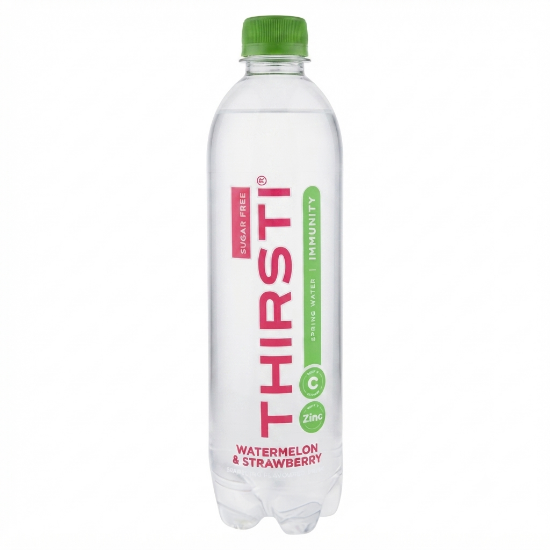 Picture of Water Thirsti Sparkling Watermelon & Straw 500ml