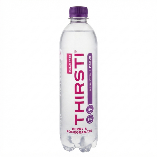 Picture of Water Thirsti Sparkling Berry & Pomegranate 500ml