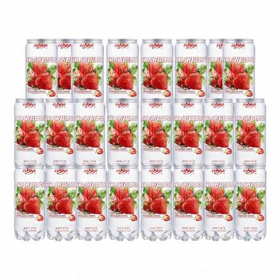 Picture of Mineral Water Elisha Strawberry flavour 24 x 350ml