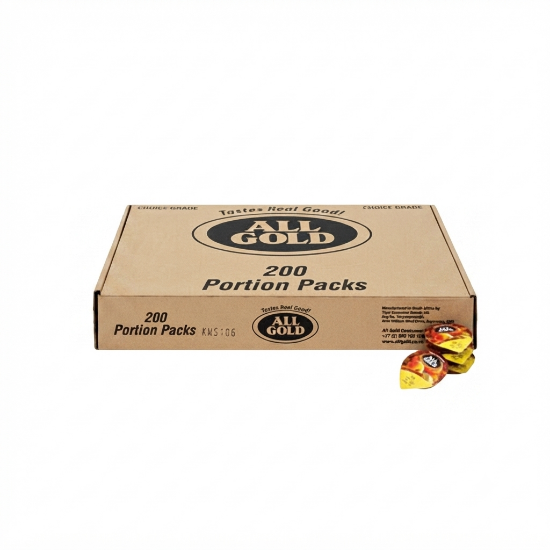 Picture of Jam Apricot Portion Pack All Gold (200)