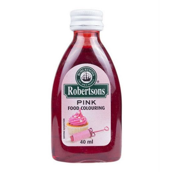 Picture of Food Colour Rose Pink Robertsons 40ml