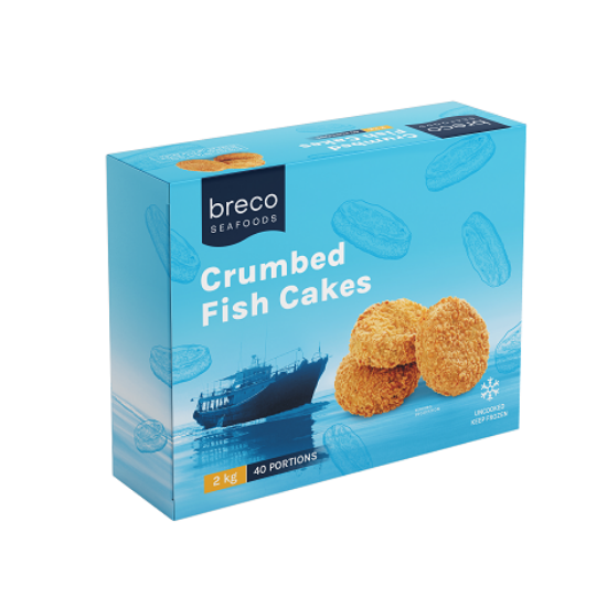 Picture of Fish Cakes Breco 50g (8kg)