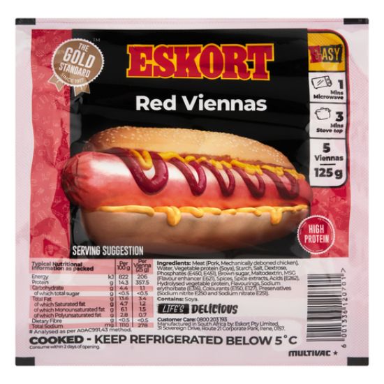 Picture of Viennas Red Eskort 125g