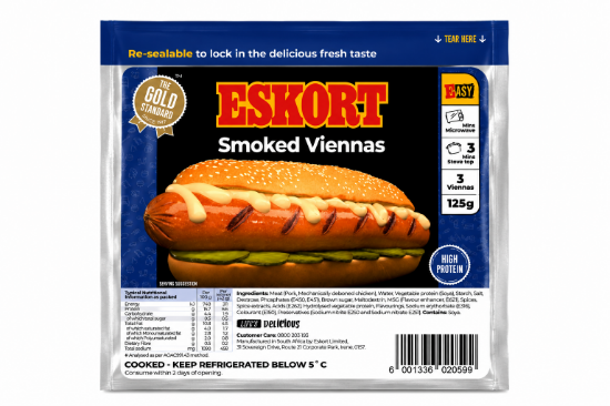 Picture of Viennas Smoked Eskort 125g